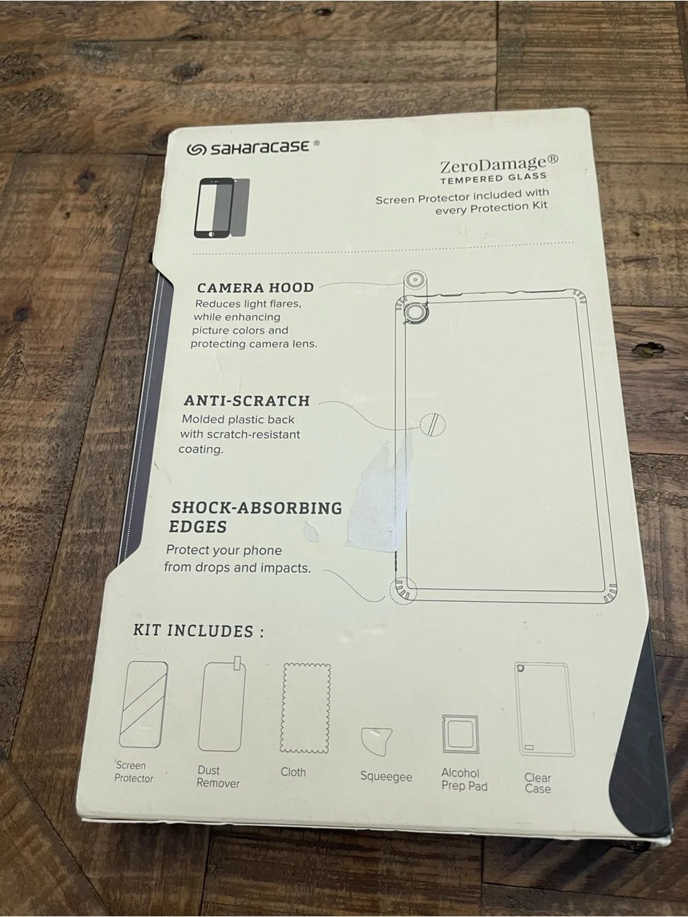SaharaCase Clear Mobile Protection Kit for Amazon Fire HD 8